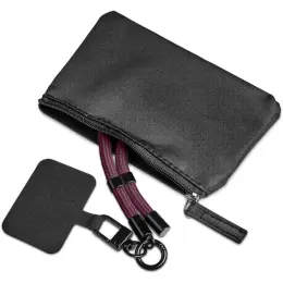 Altitude Atlier Wrist Phone Strap in Pouch - Maroon Unbranded Set